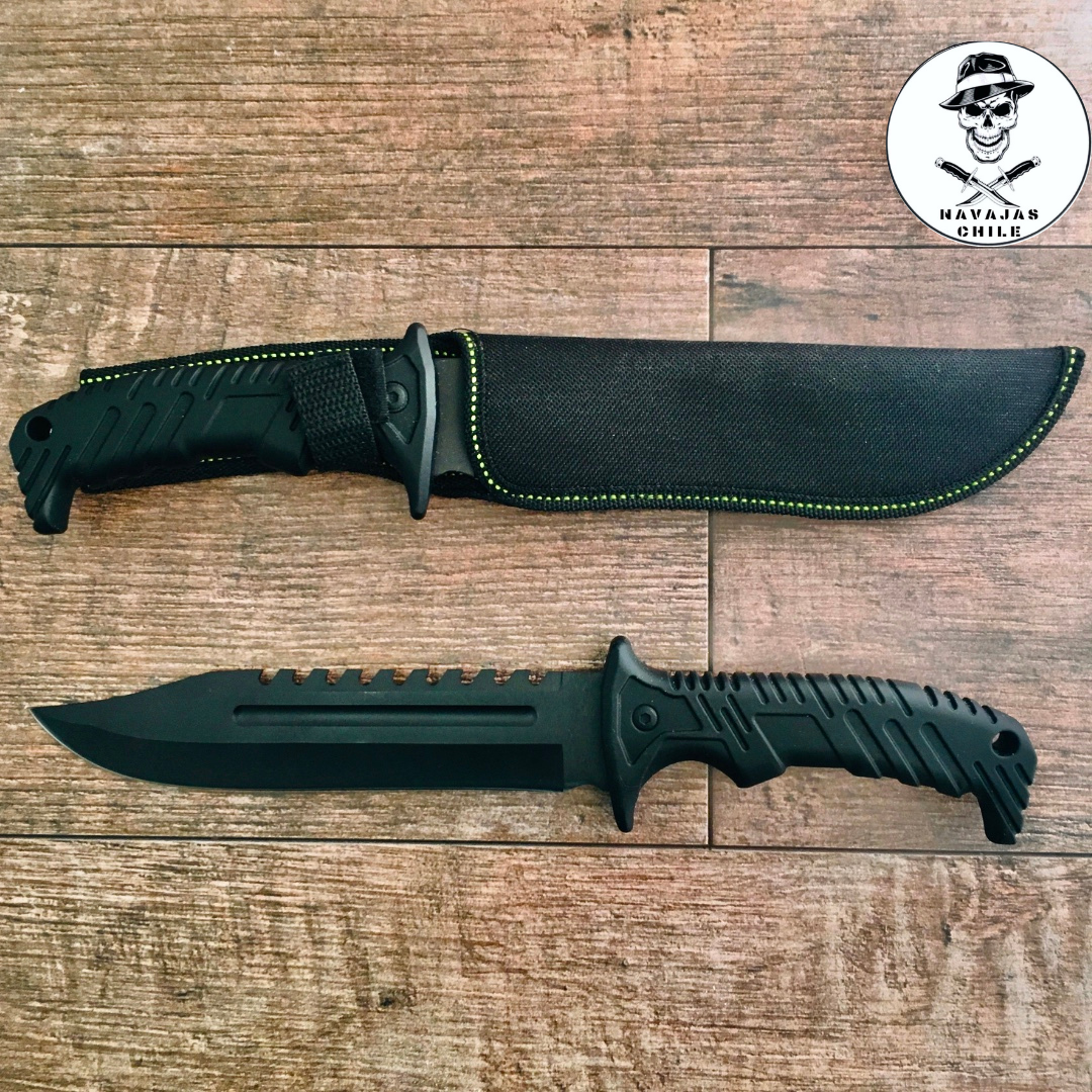 Cuchillo táctico black