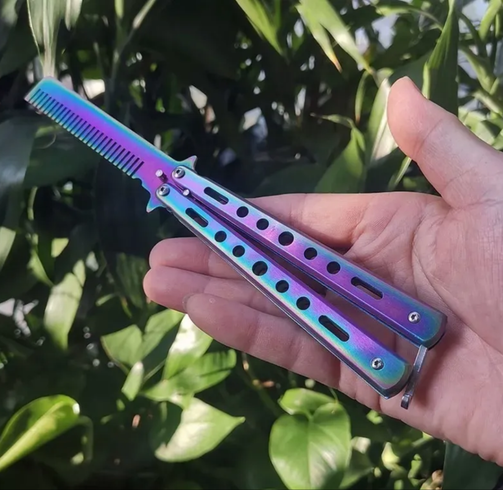 Mariposa de Entrenamiento Tornasol – Estilo y seguridad en tus prácticas