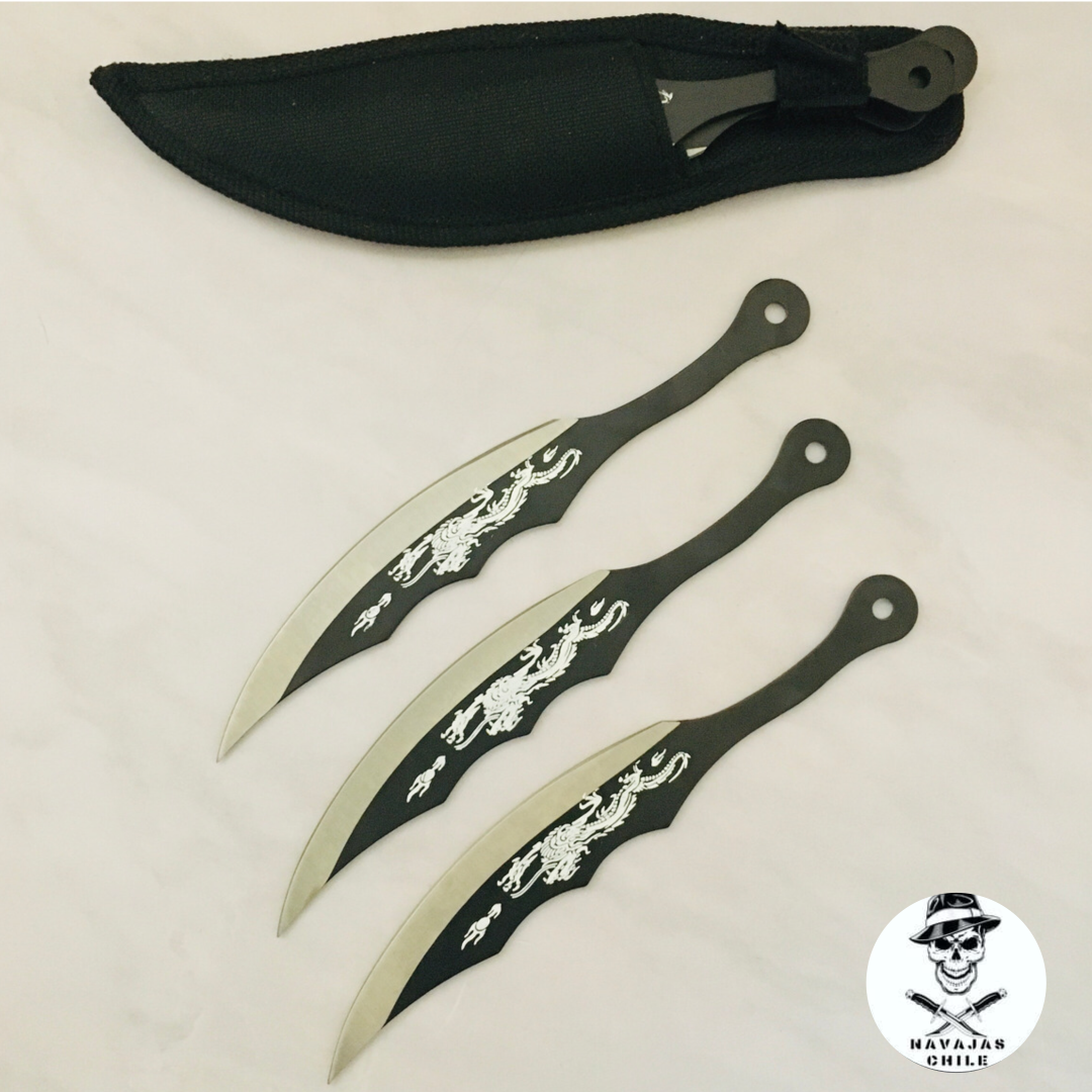 Cuchillo de lanzamiento / set de 3