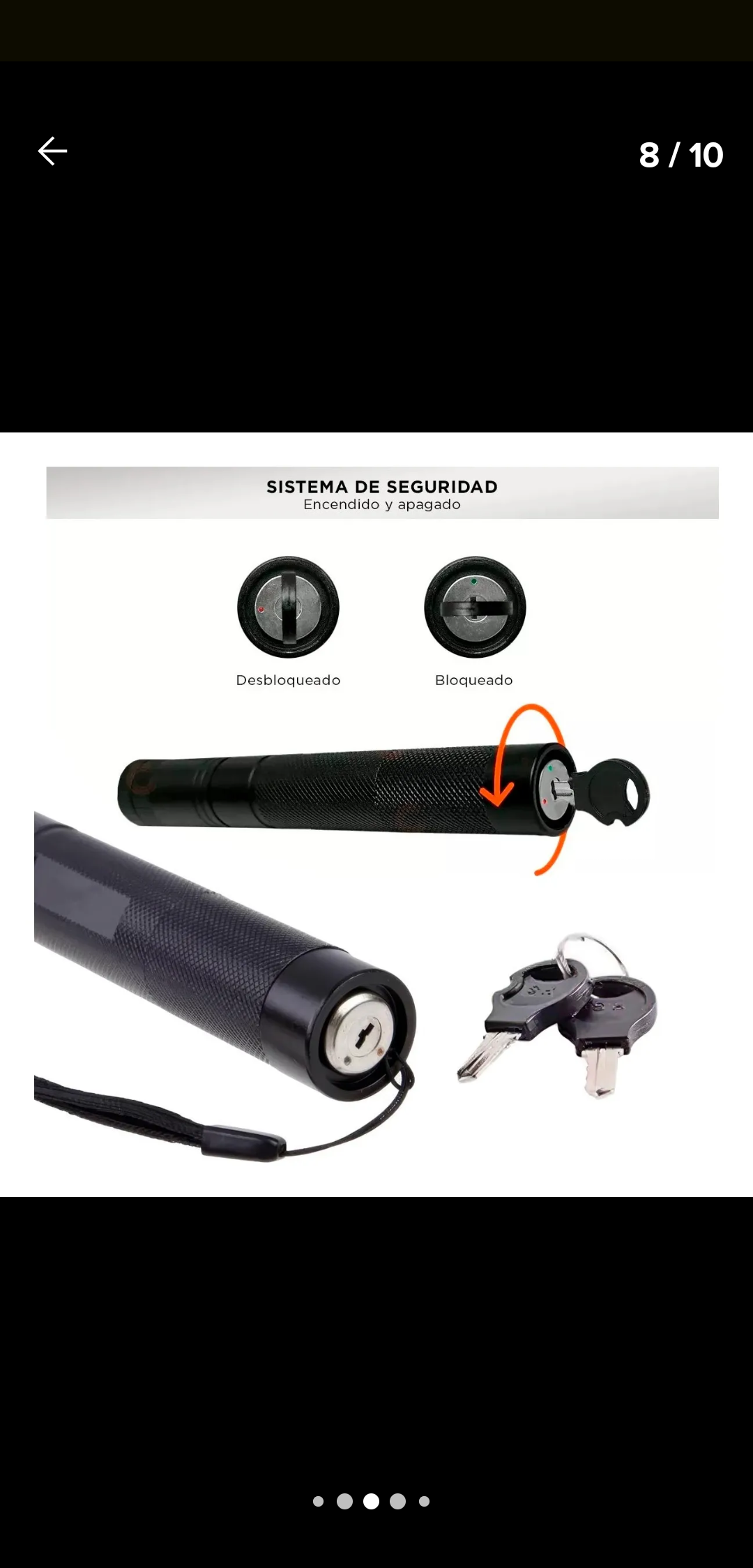 Puntero Láser 5000m -Diversión y precisión al máximo alcance