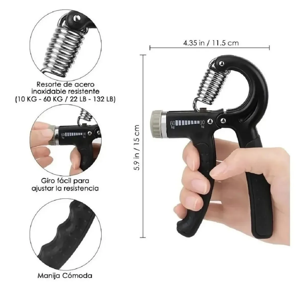 Kit Fortalecedor de Agarre Profesional