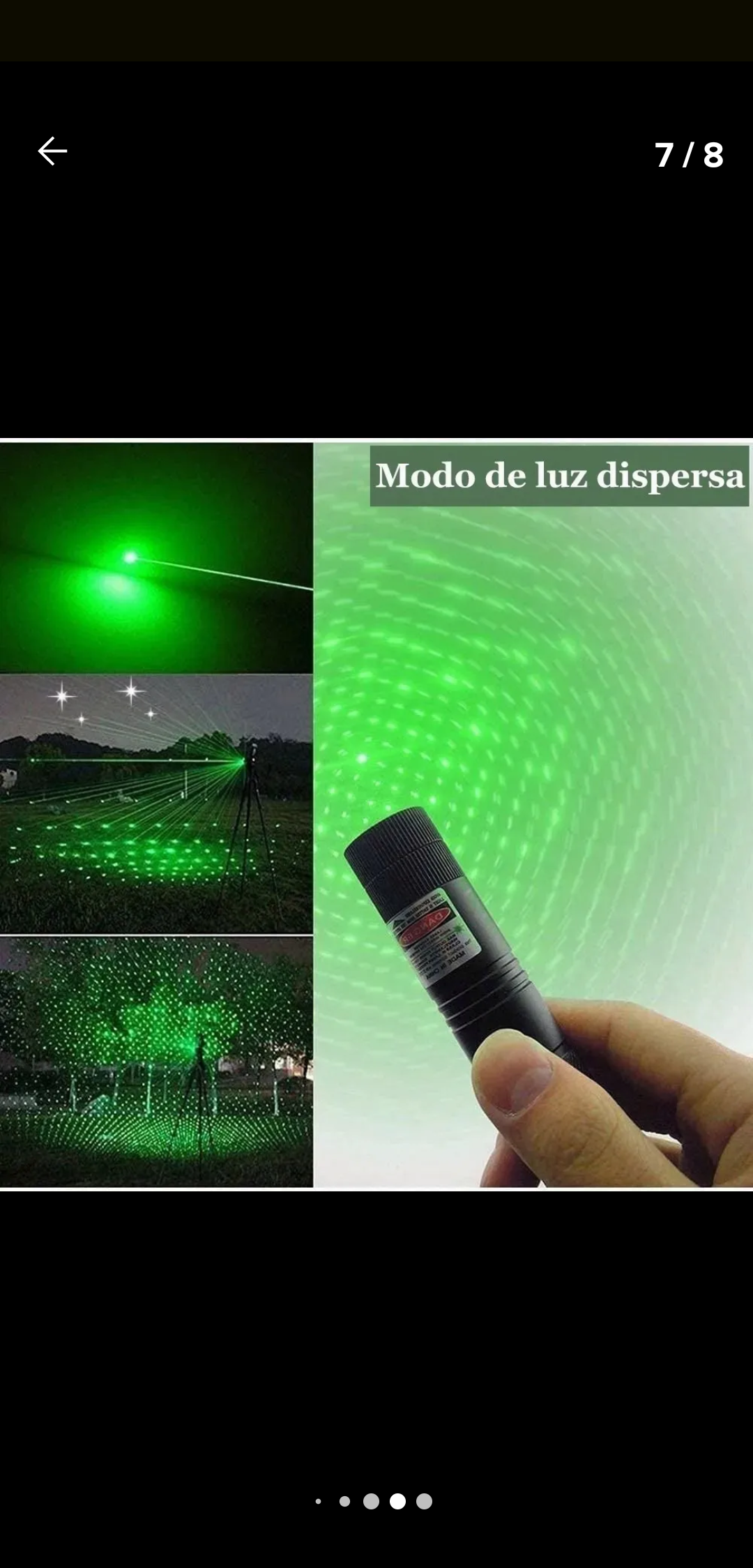 Puntero Láser 5000m -Diversión y precisión al máximo alcance