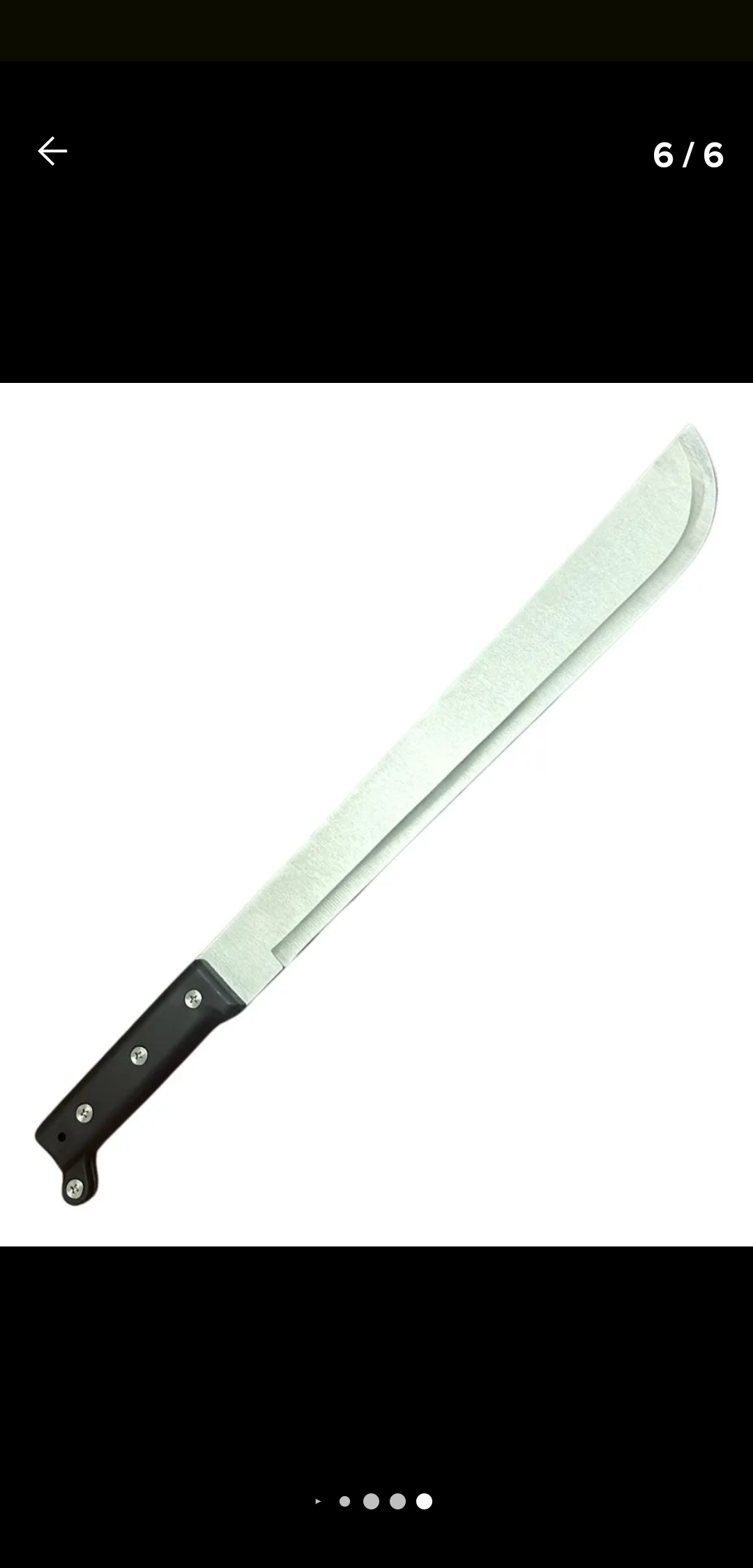 Machete de Acero Inoxidable – Resistencia y Rendimiento Profesional