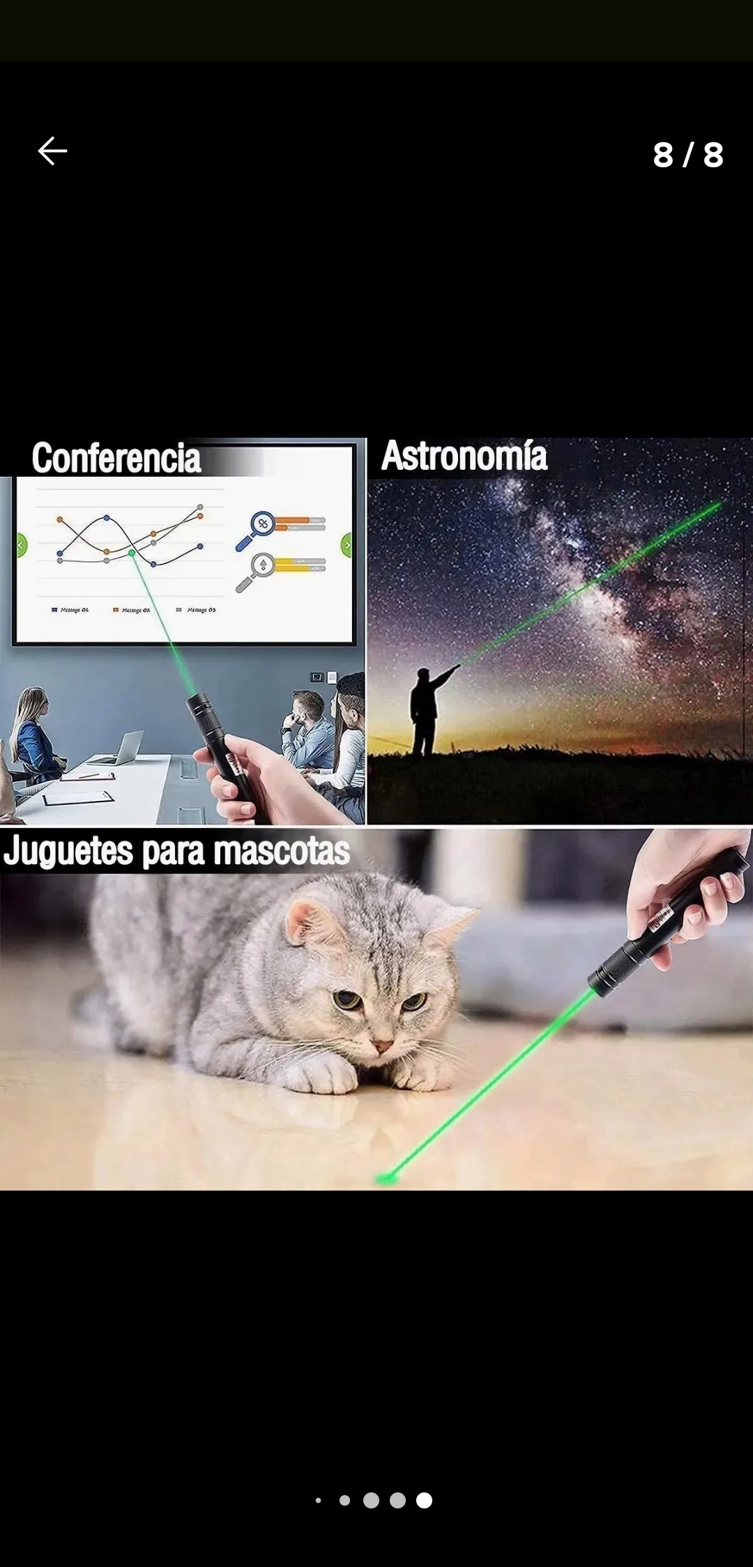 Puntero Láser 5000m -Diversión y precisión al máximo alcance