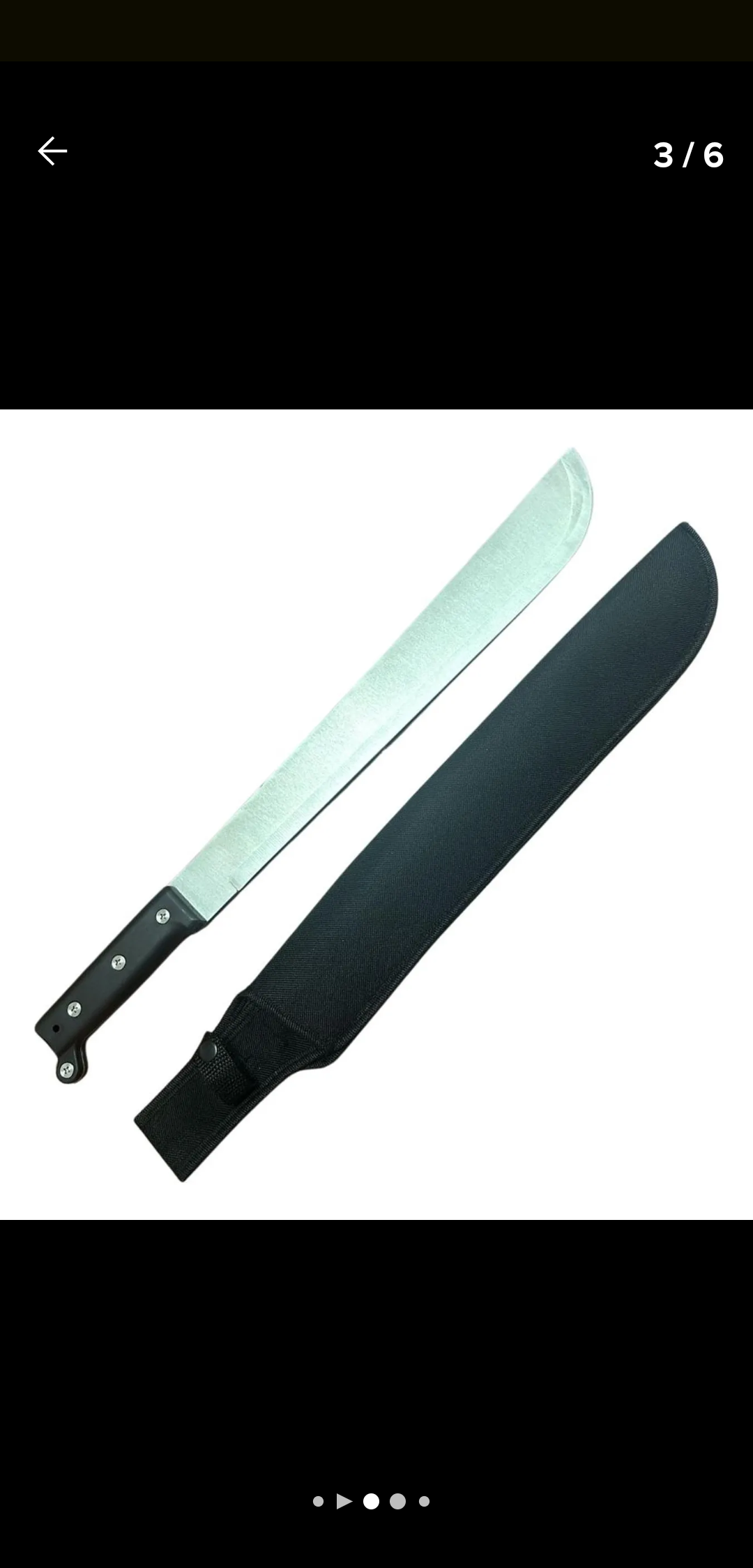 Machete de Acero Inoxidable – Resistencia y Rendimiento Profesional