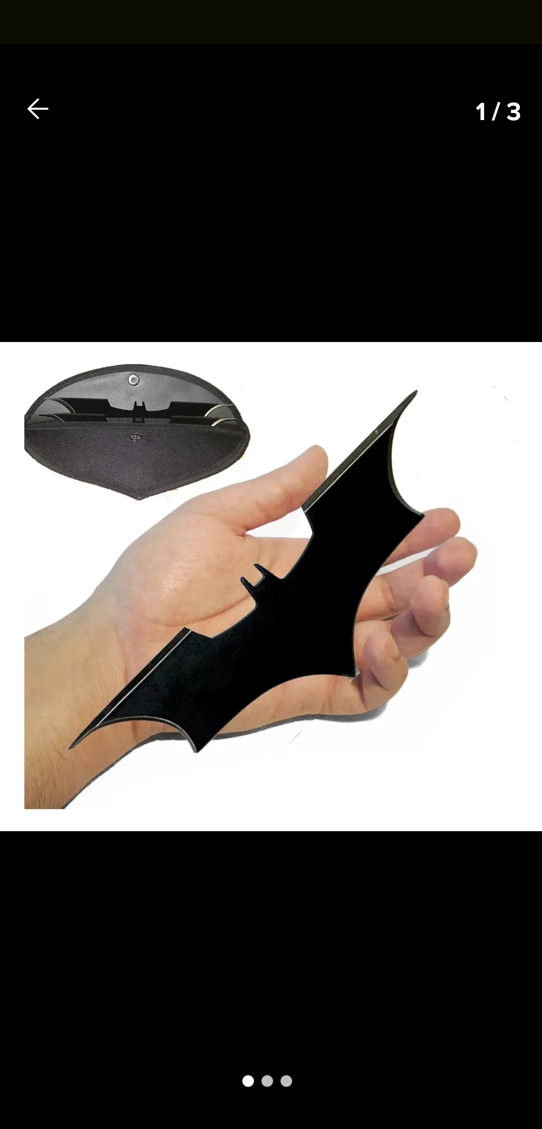Batarang / cuchillos tácticos con puntas de lanzamiento